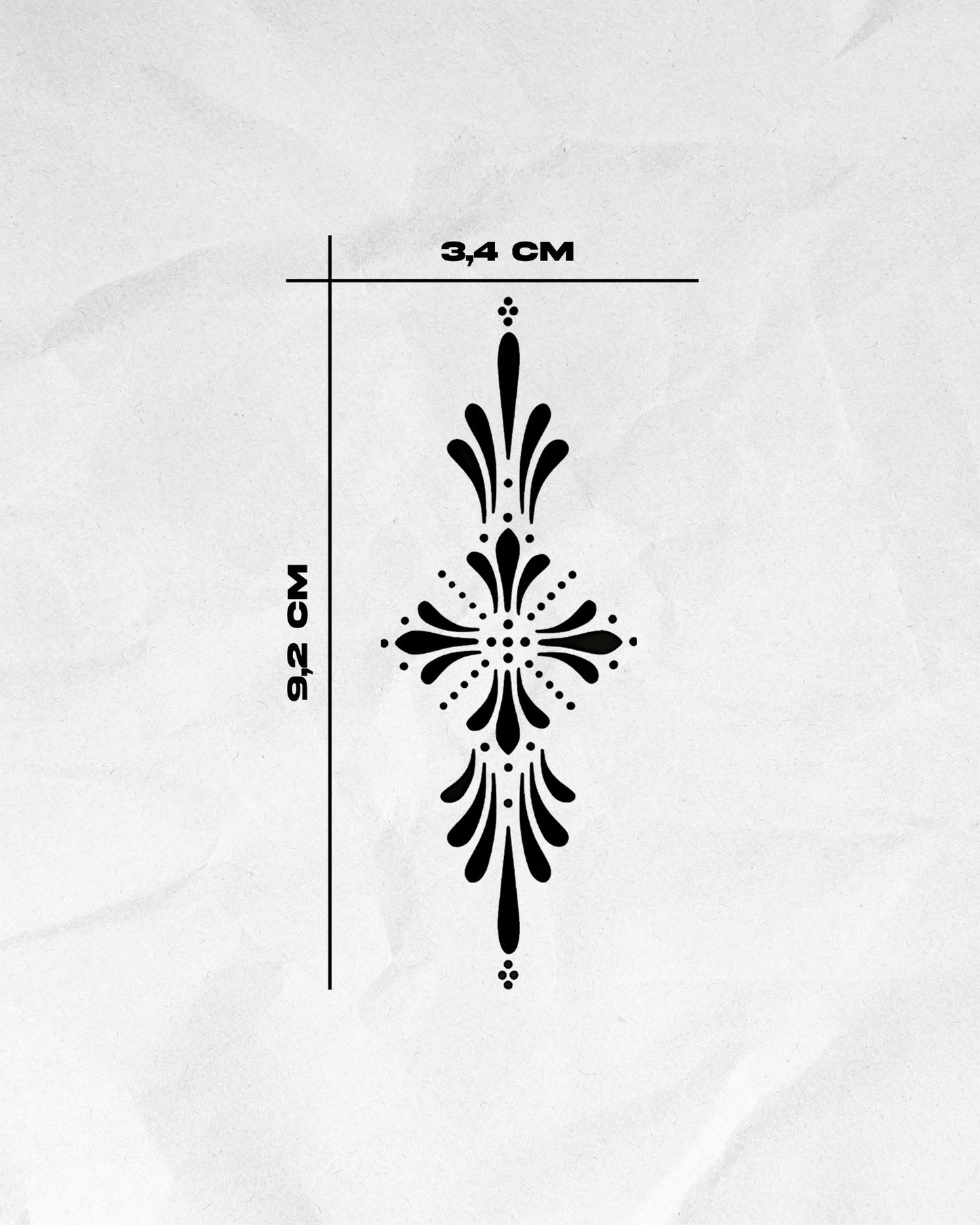 N°826 - Tatouage Ornemental
