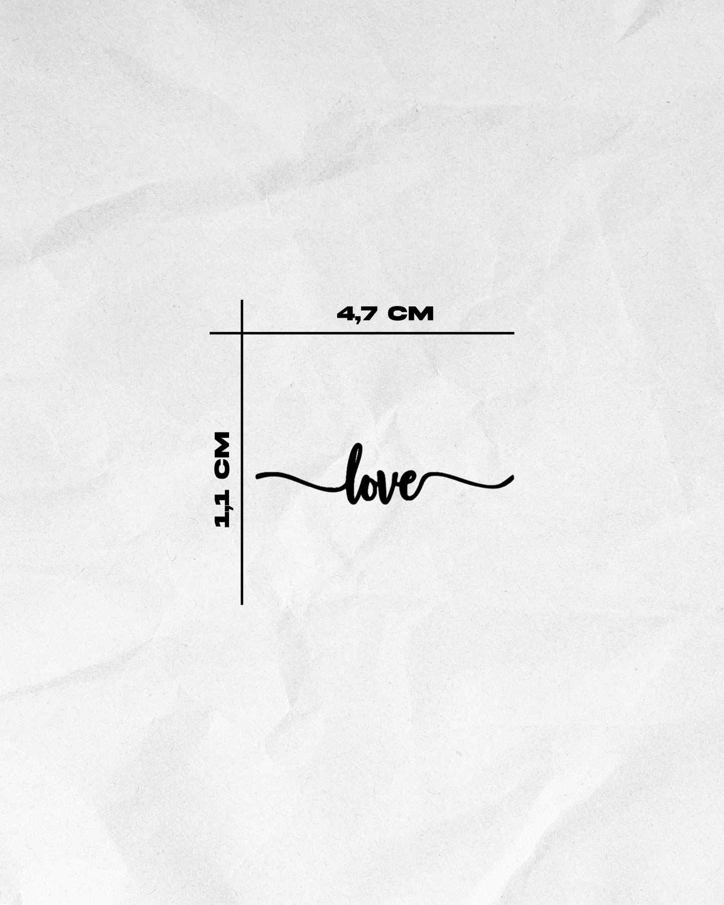 N°188 - Tatouage Love