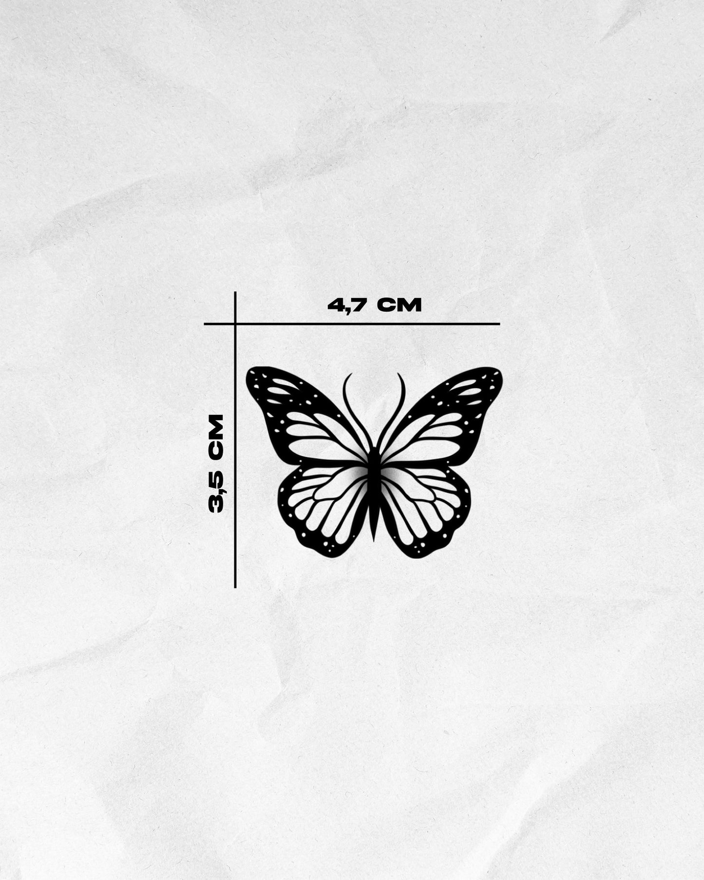 N°820 - Tatouage Papillon