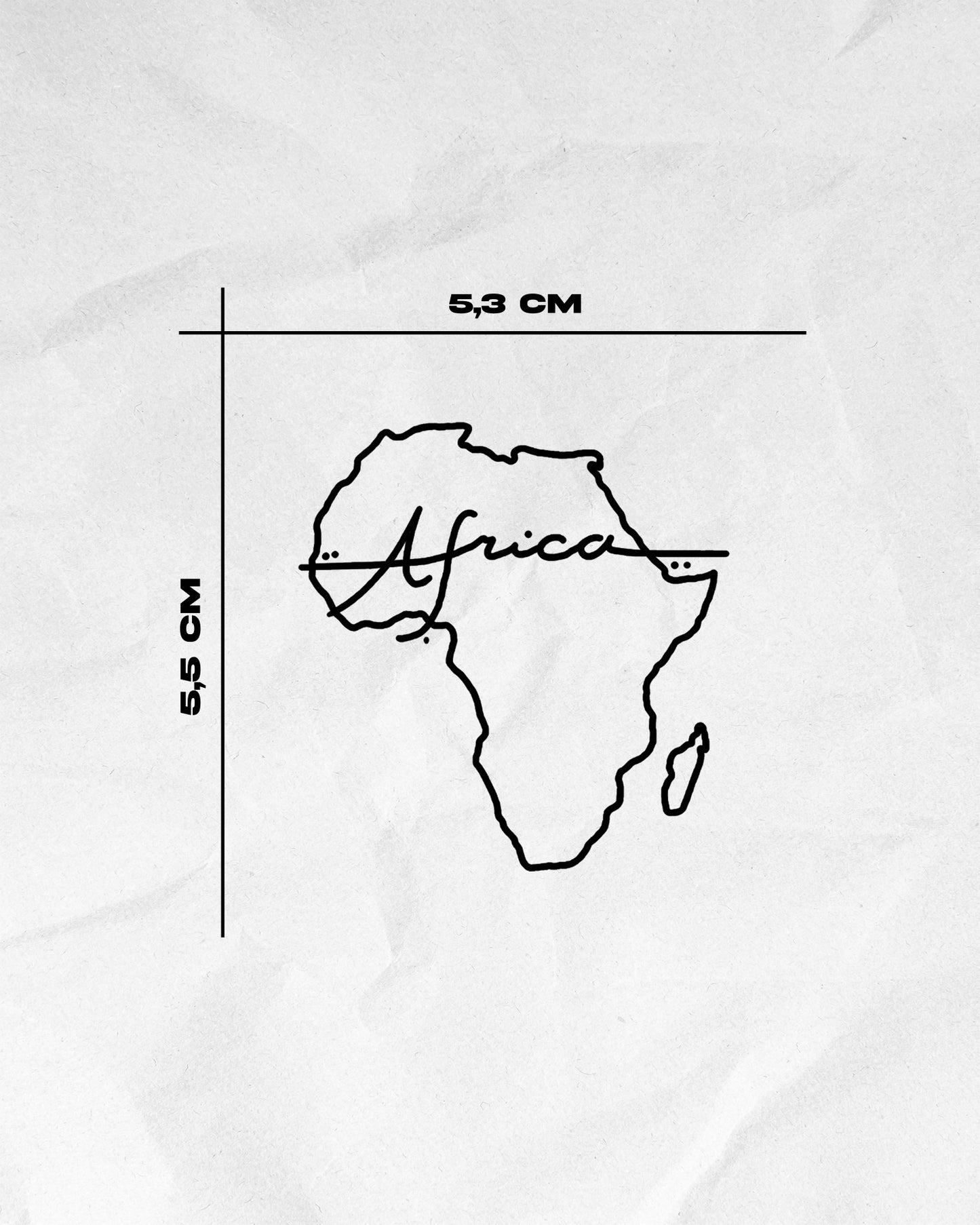 N°841 - Tatouage Afrique