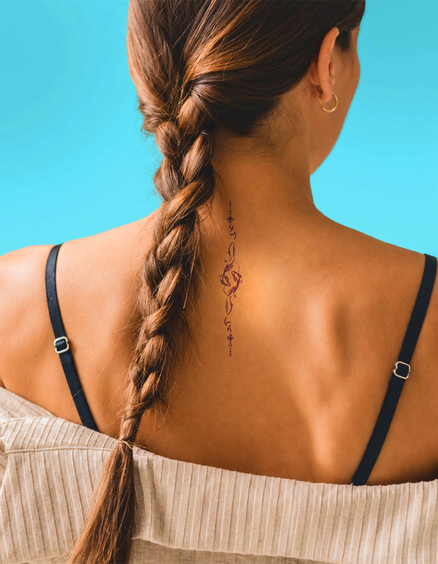 N°849 - Tatouage Poissons Yin Yang