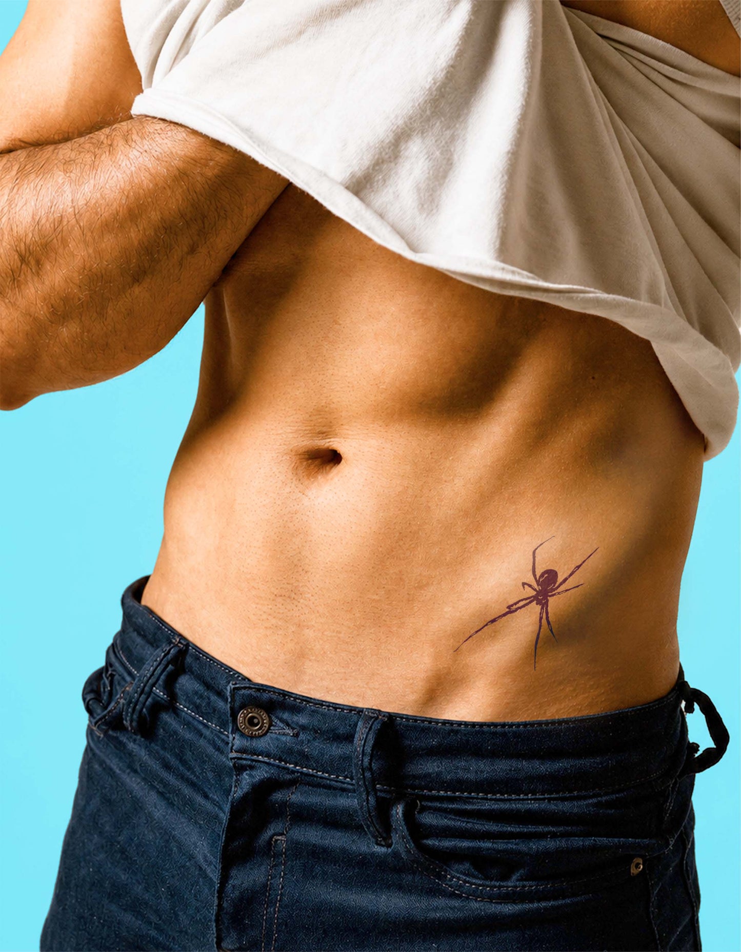 N°704 - Tatouage araignée