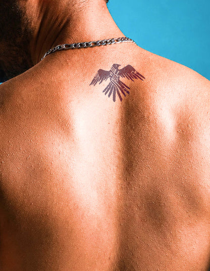 N°839 - Tatouage Aigle Tribal