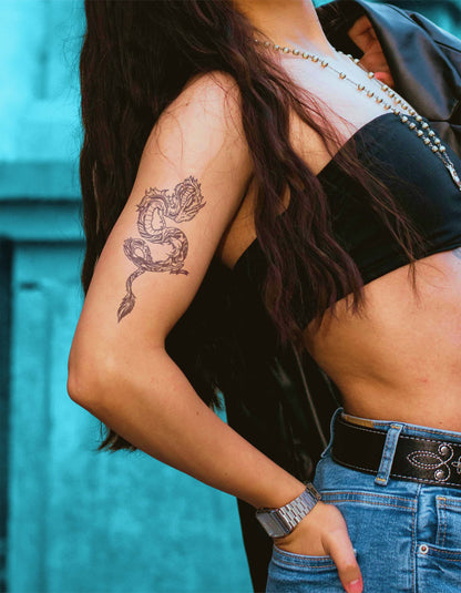 N°859 - Tatouage Dragon Japonais