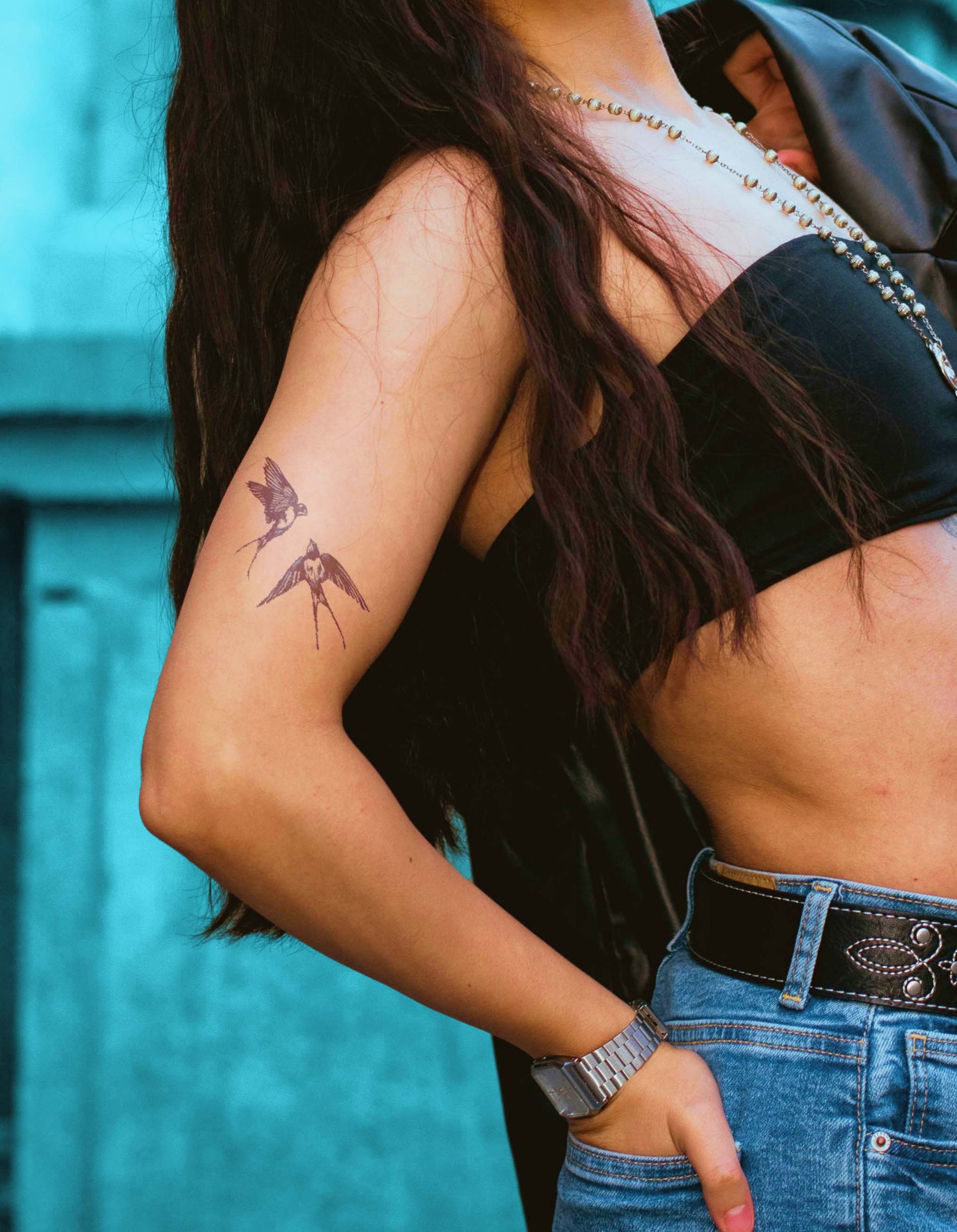 N°861 - Tatouage Hirondelles