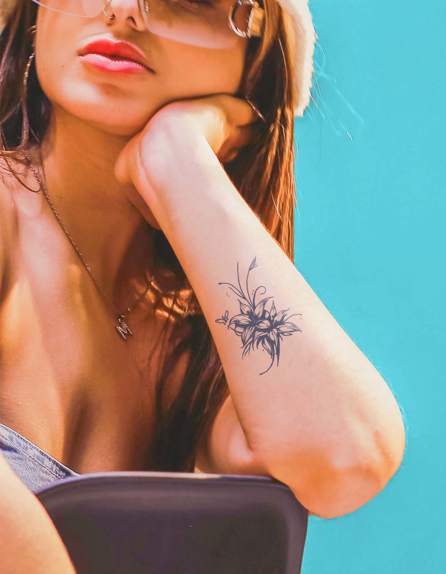 N°529 - Tatouage Fleurs de Lys